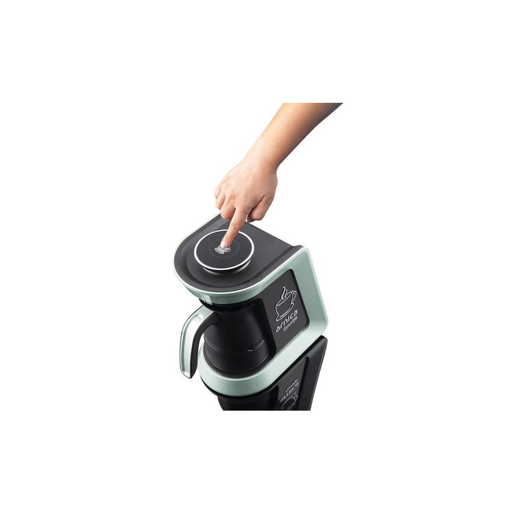 Machine à Café Arnica Köpüklü 32051 / 4 Tasses / 650W / Vert Menthe
