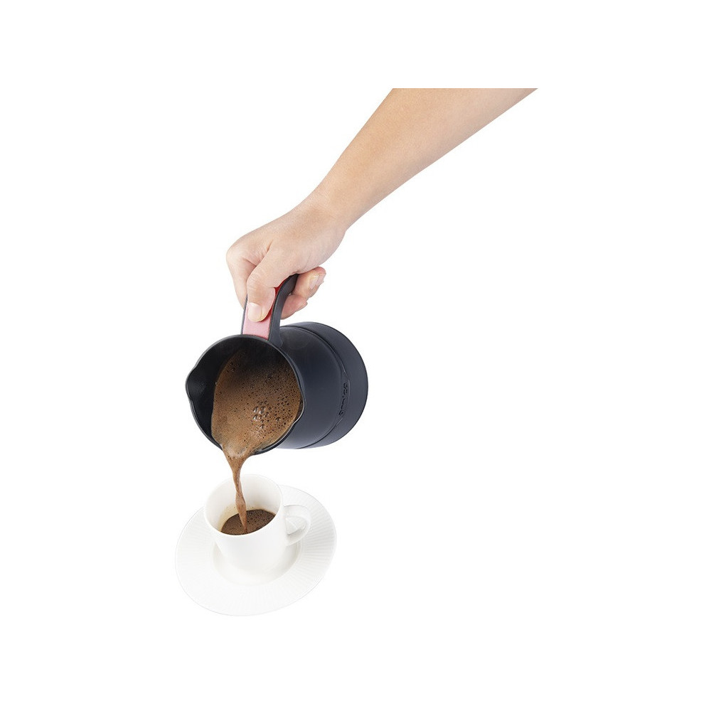 Machine à Café Arnica Köpüklü 32051 / 4 Tasses / 650W / Rouge
