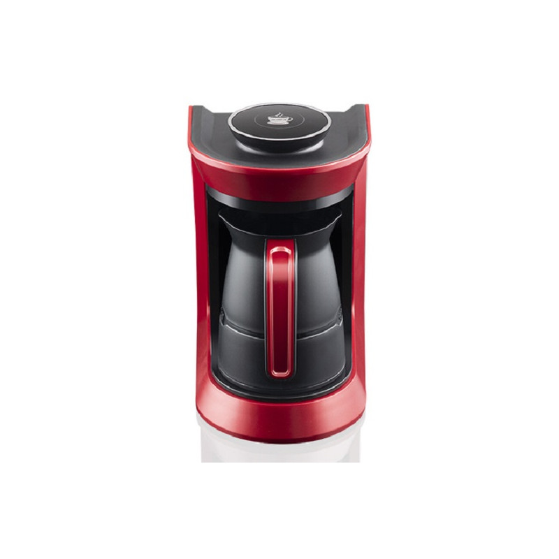 Machine à Café Arnica Köpüklü 32051 / 4 Tasses / 650W / Rouge