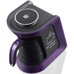 Machine à Café Arnica Köpüklü 32051 / 4 Tasses / 650W / Violet