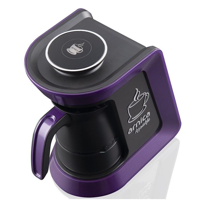 Machine à Café Arnica Köpüklü 32051 / 4 Tasses / 650W / Violet