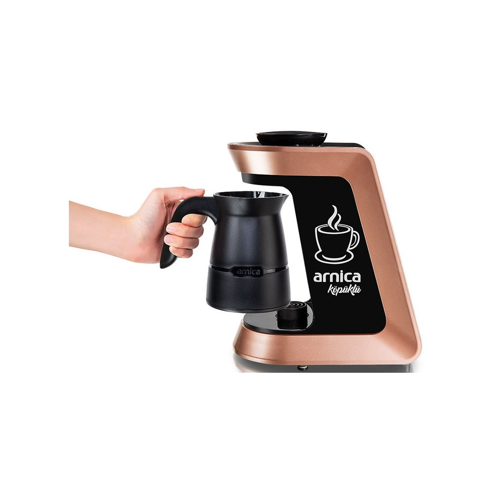 Machine à Café Arnica Köpüklü A.IH32050 / 4 Tasses / 650W / Rose Gold