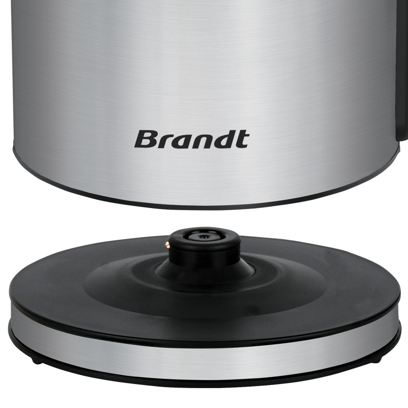 Bouilloire Brandt 2200W / 1.7L / Inox