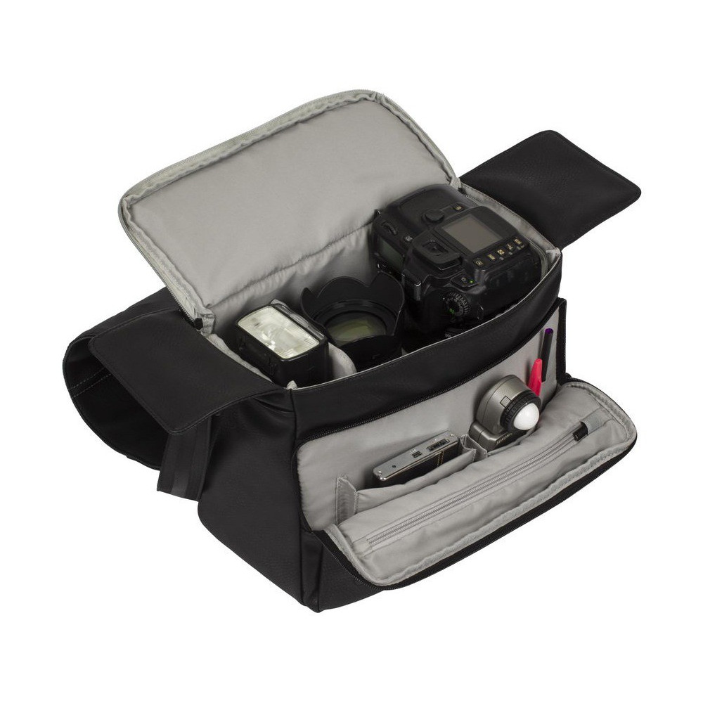 Sac Pro pour Appareil Photo Numérique RIVA 7630 / Noir