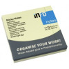 Stick Note Reposit 75x75 Jaune 100f Global Not