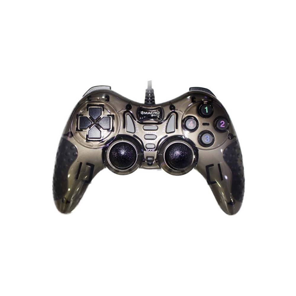 Manette de jeu avec double vibration Macro / Marron