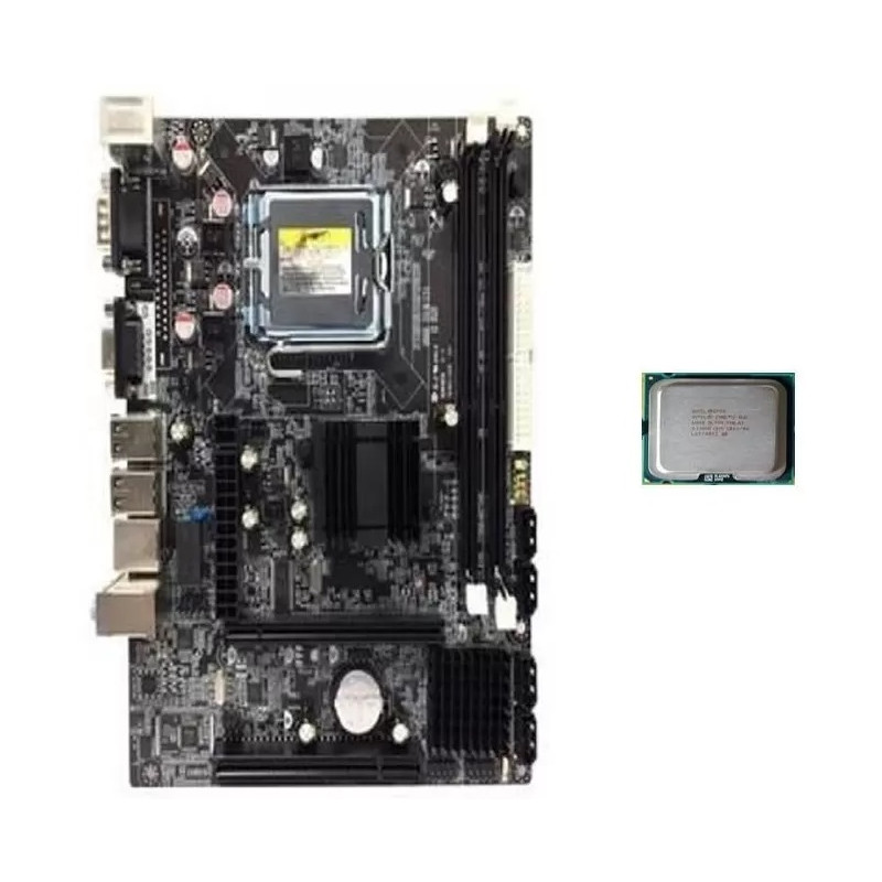 Carte mère G41 Avec CPU E6300