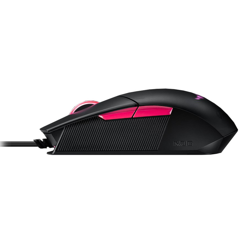 Souris USB Gaming Asus ROG Strix Impact II / RGB / Electro Punk