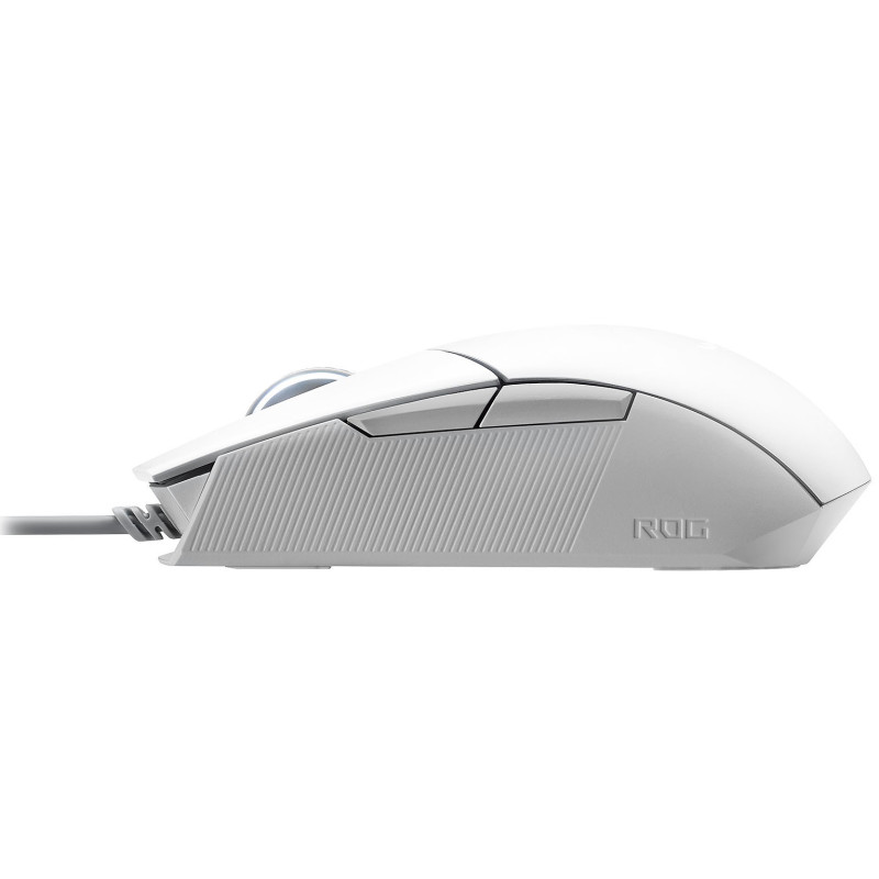 Souris USB Gaming Asus ROG Strix Impact II / RGB / Blanc