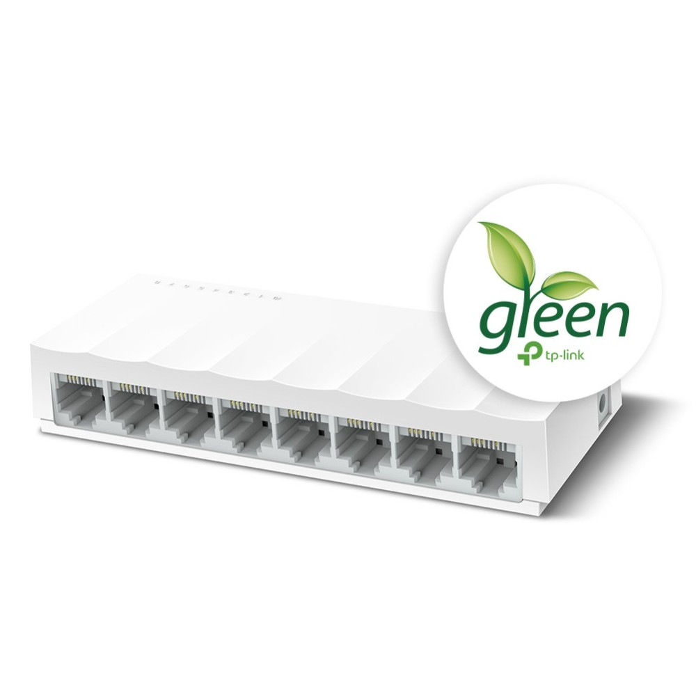 Switch de bureau TP-Link LiteWave LS1008 / 8 Ports 10/100 Mbps