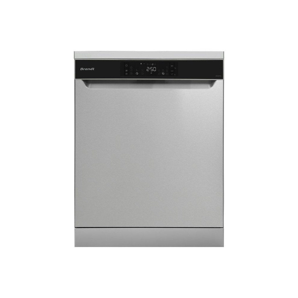 Lave vaisselle Brandt 14 Couverts Avec afficheur / Inox + Blender 2en1 400W Offert