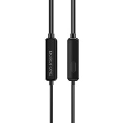 Écouteurs Borofone avec microphone BM40 / Noir