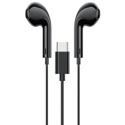 Écouteurs Borofone avec microphone BM60 / TYPE C / Noir
