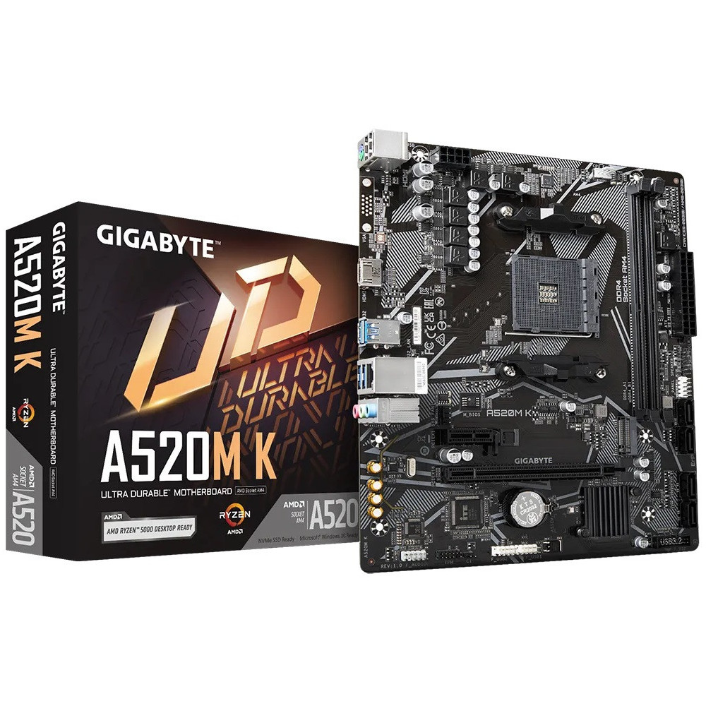 Carte mère Gigabyte A520M-K rev. 1.0