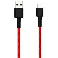 Cable chargeur Xiaomi Type C / 1M / Rouge