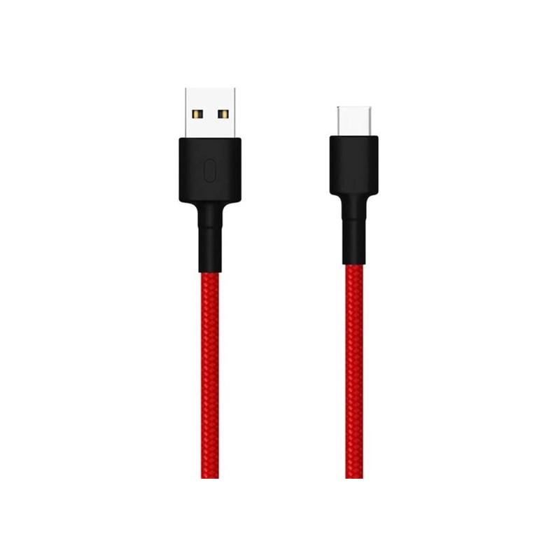 Cable chargeur Xiaomi Type C / 1M / Rouge