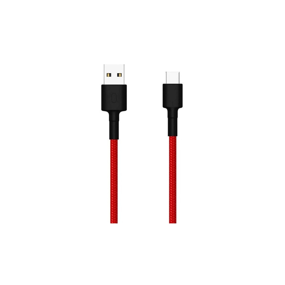 Cable chargeur Xiaomi Type C / 1M / Rouge