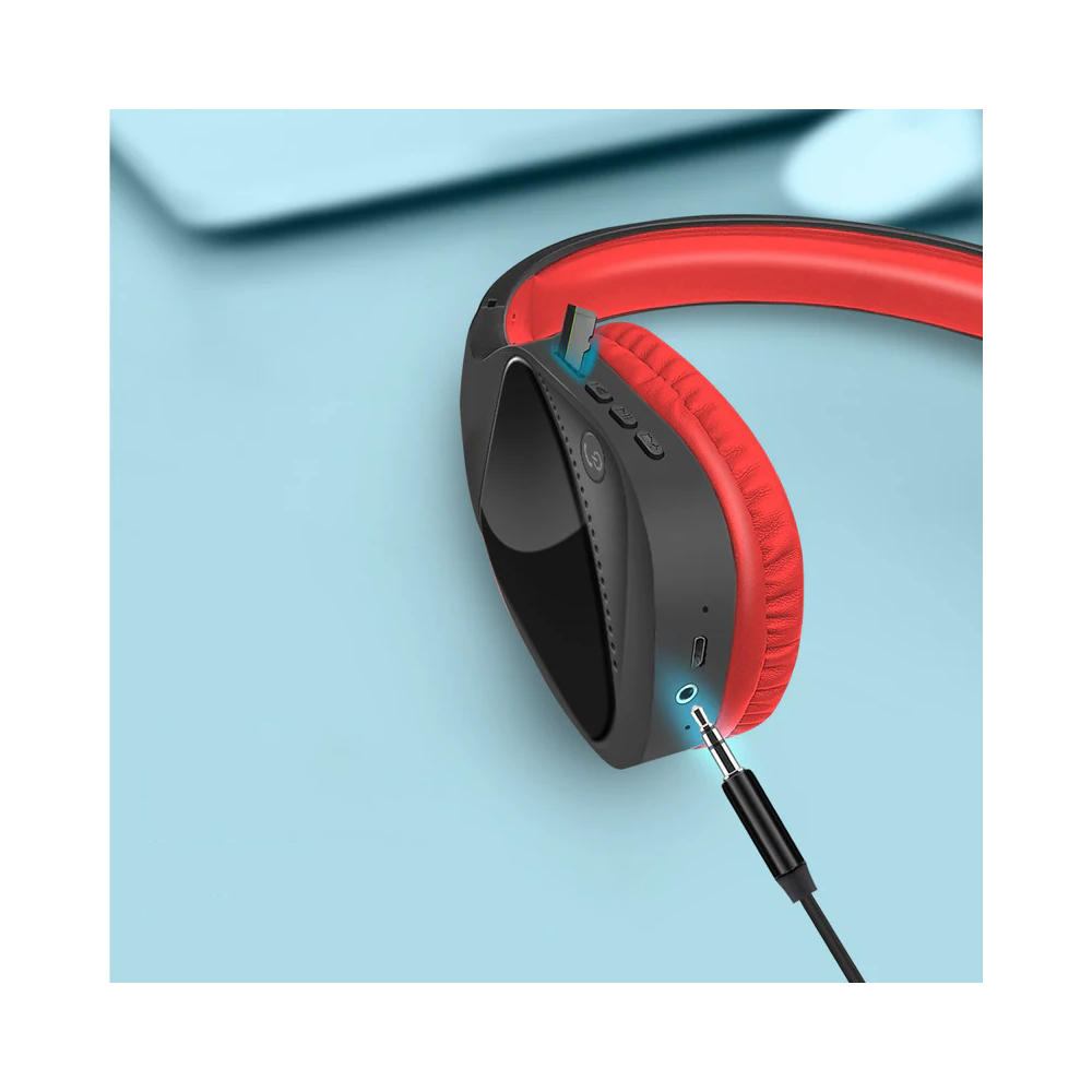 Micro Casque SANS FIL Stéréo Hi-Fi PROMATE Nova / Bluetooth / MARRON