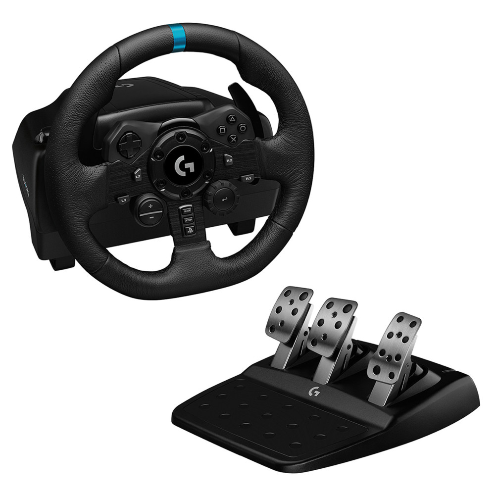 Volant de course avec pédales Logitech G G923 pour PC / PlayStation 4 & 5