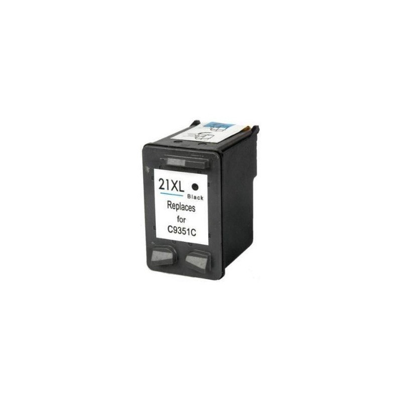 Cartouche adaptable HP 21XL Noir