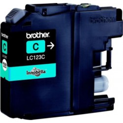 Cartouche adaptable Brother LC123 Cyan