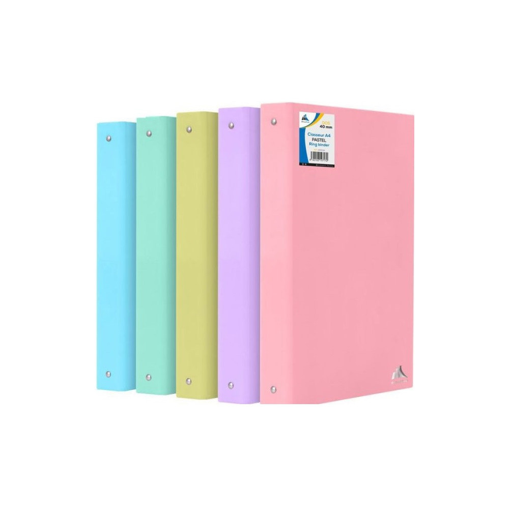 Classeur rigide officeplast Dos 40 MM / PASTEL / Mauve