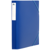 BOITE DE CLASSEMENT A 3 RABATS EN PP DOS 25MM ESSENTIAL / BLEU