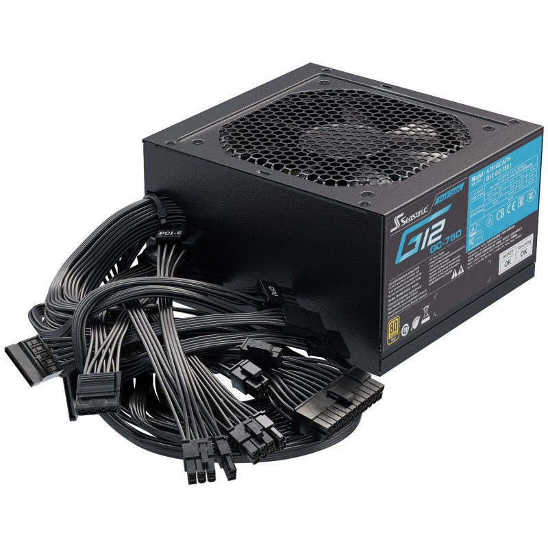 Boite d'alimentation SEASONIC / ATX 750W / 80PLUS Gold