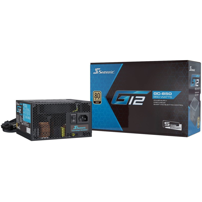 Boite d'alimentation SEASONIC / ATX 850W / 80PLUS Gold