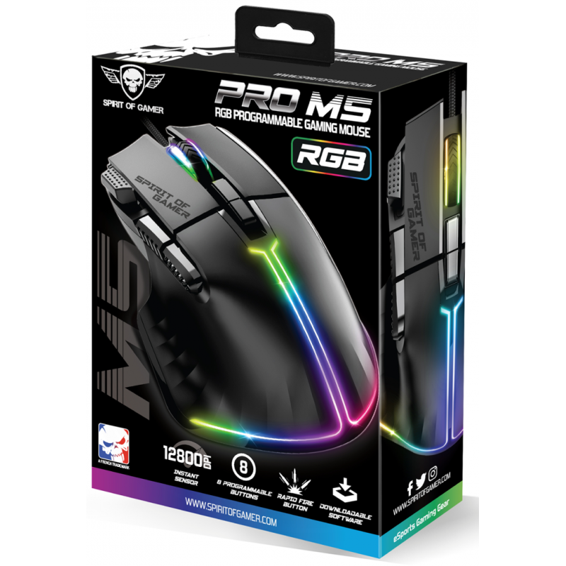 Souris Gaming Spirit Of Gamer PRO-M5 / RGB