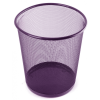 Corbeille à papier de bureau Métal / Violet