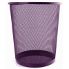 Corbeille à papier de bureau Métal / Violet