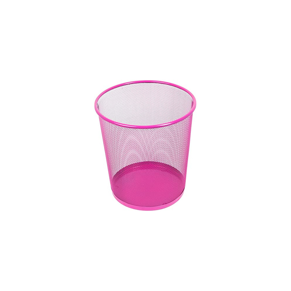 Corbeille à papier de bureau Métal / Rose
