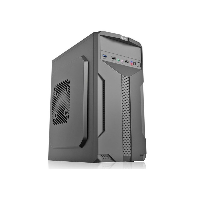 Boîtier PC ENTER Passion Eco Avec Bloc D'alimentation 500W / Noir