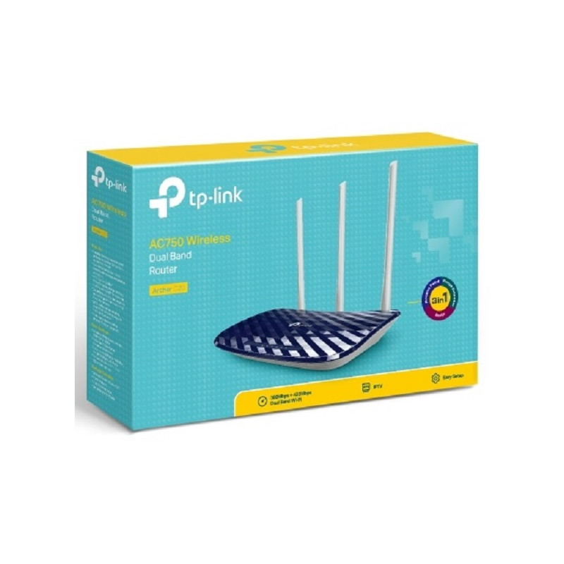 Routeur WiFi bi-bande AC750 Mbps