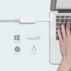 Adaptateur réseau USB Type-C vers RJ45 Gigabit Ethernet