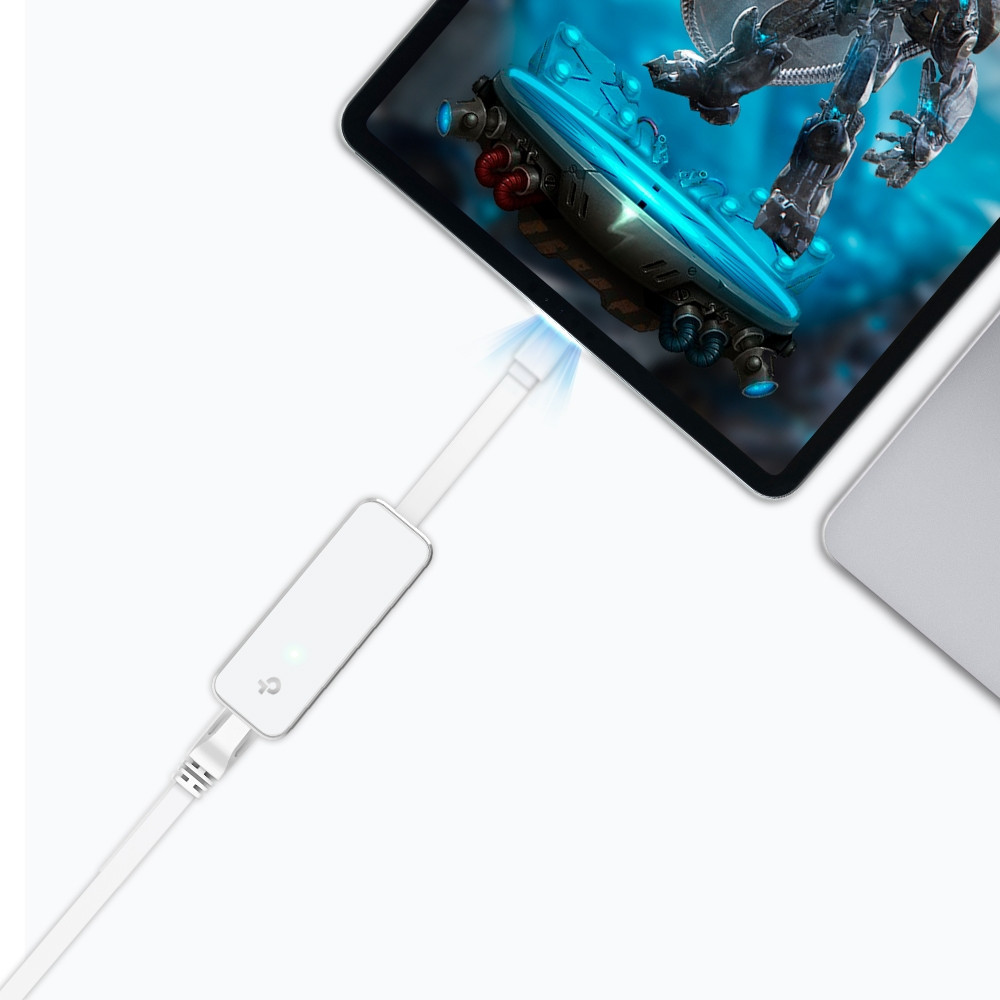 Adaptateur réseau USB Type-C vers RJ45 Gigabit Ethernet