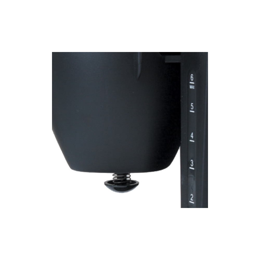 Machine à café Kiwi 1.2L KCM-7540 / 680 W / Noir
