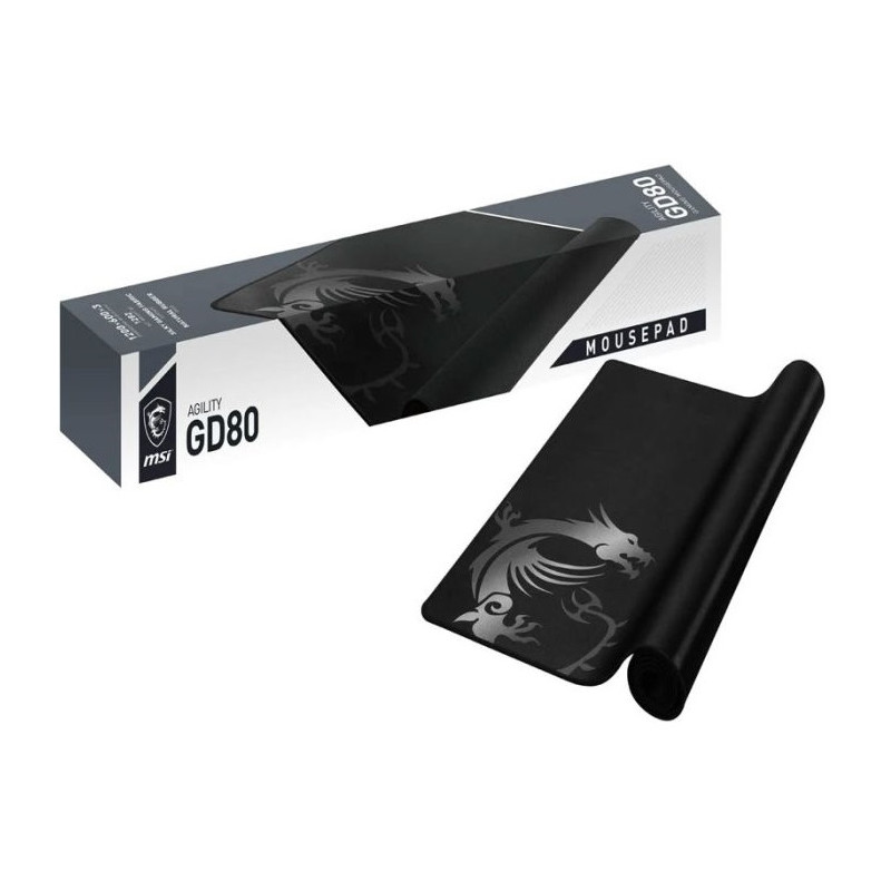 Tapis de souris Gaming MSI AGILITY GD80 / NOIR