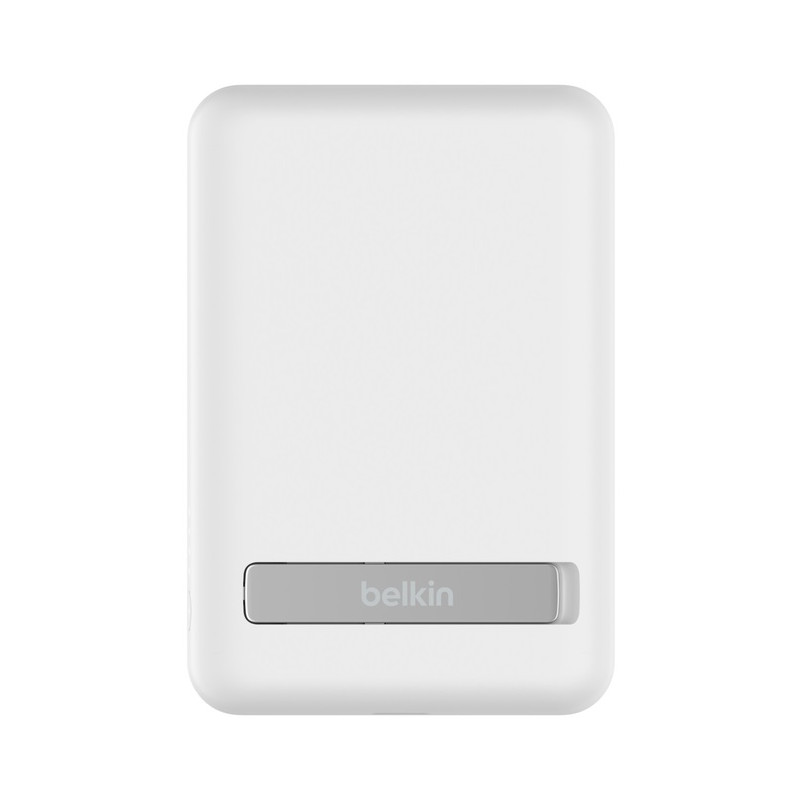 Power Bank magnétique sans fil / avec socle intégré / Blanc