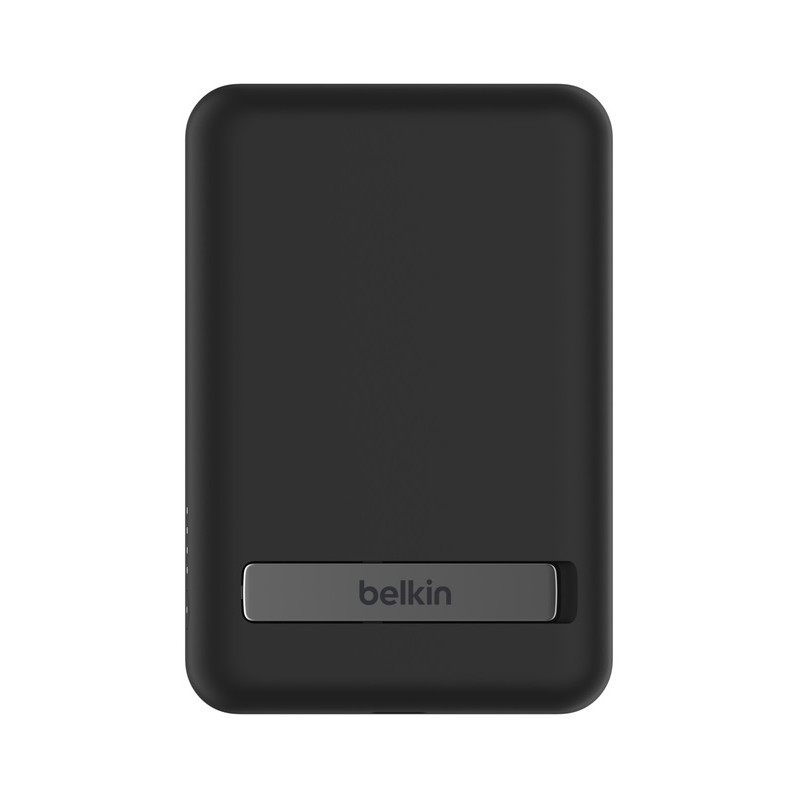 Power Bank magnétique sans fil / avec socle intégré / Noir