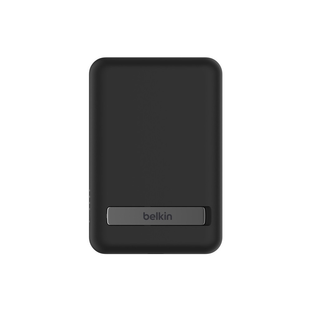 Power Bank magnétique sans fil / avec socle intégré / Noir