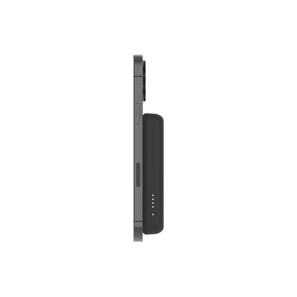 Power Bank magnétique sans fil / avec socle intégré / Noir