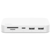Hub USB-C multiport 6-en-1 avec support / Blanc