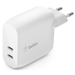 Chargeur Secteur Belkin 2 ports USB-C PD / 40 W