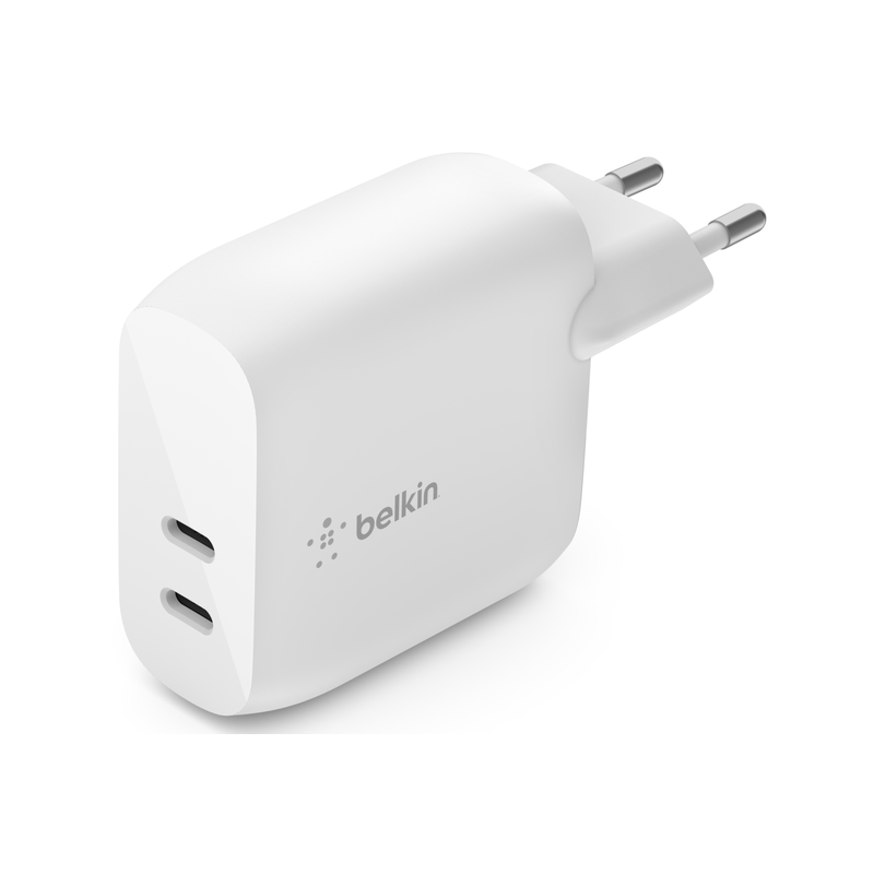 Chargeur Secteur Belkin 2 ports USB-C PD / 40 W