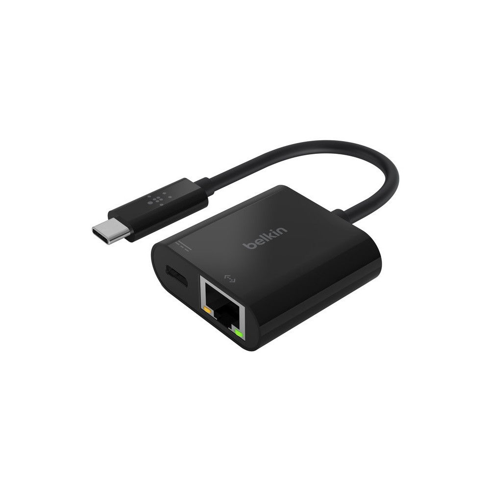 Adaptateur USB-C vers Ethernet + recharge
