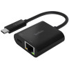 Adaptateur USB-C vers Ethernet + recharge
