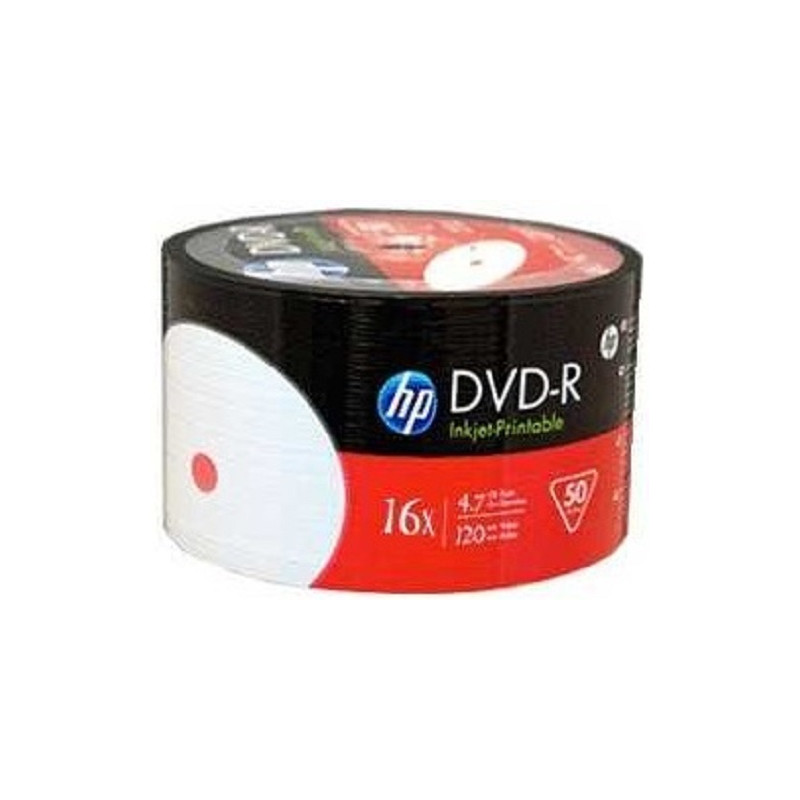 Bobine 50x DVD-R Imprimable HP