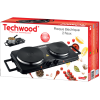 Plaque électrique TECHWOOD TPE-2506 / 2 feux / 2500W